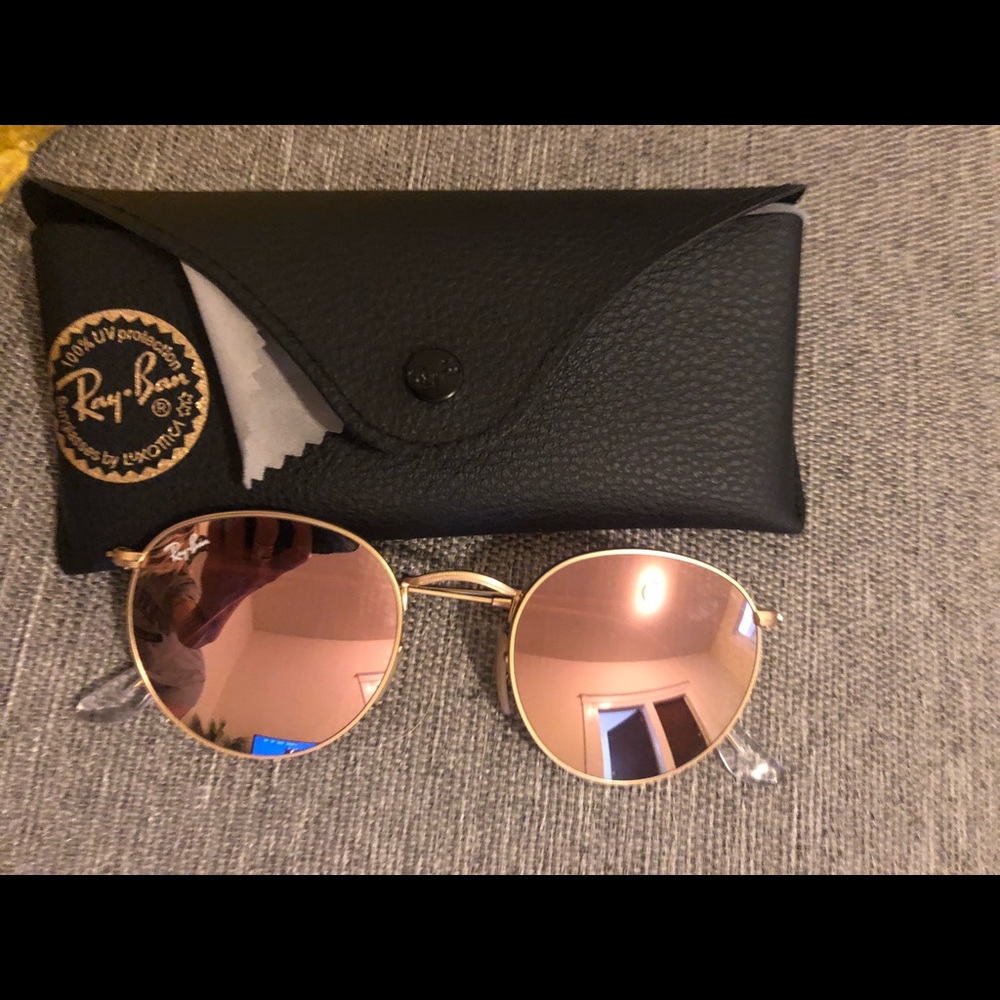 Ray-Ban Round Flash Like New
